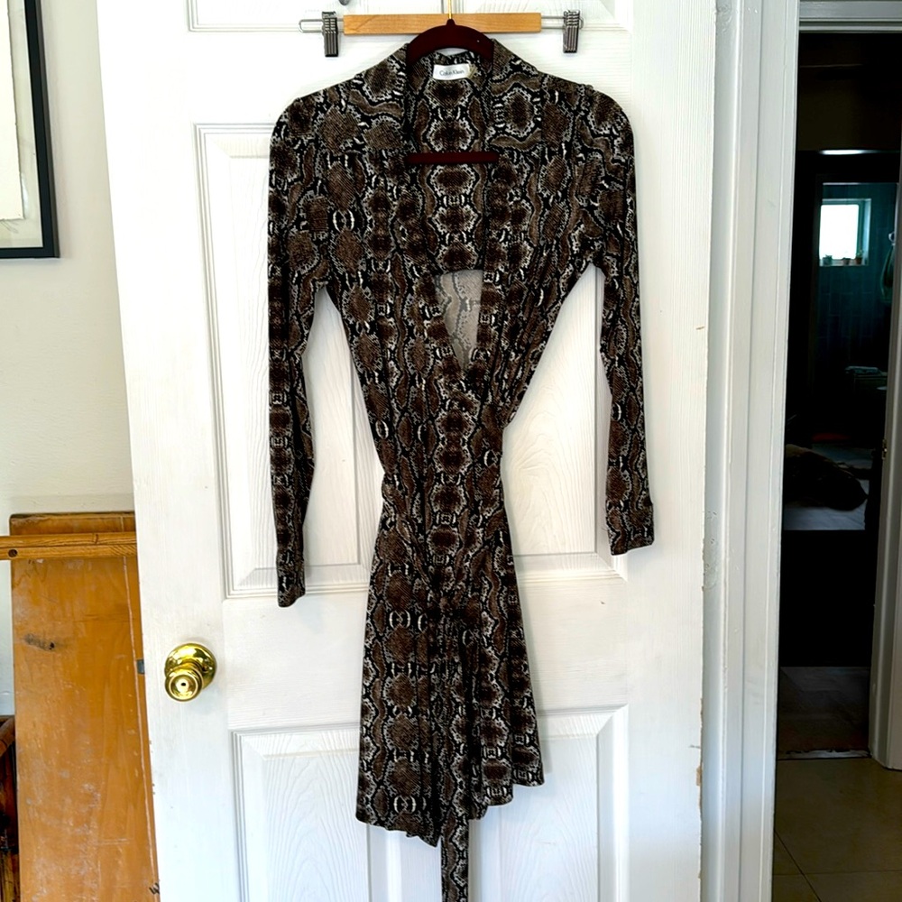 Calvin Klein Wrap Dress